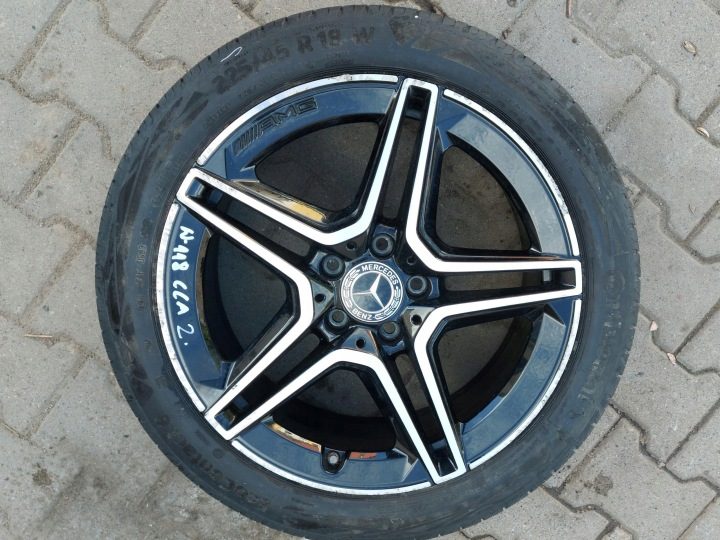 MERCEDES W177 Колесо алюминиевое диск Conitnental EcoContact6 225/45R18, фото 1