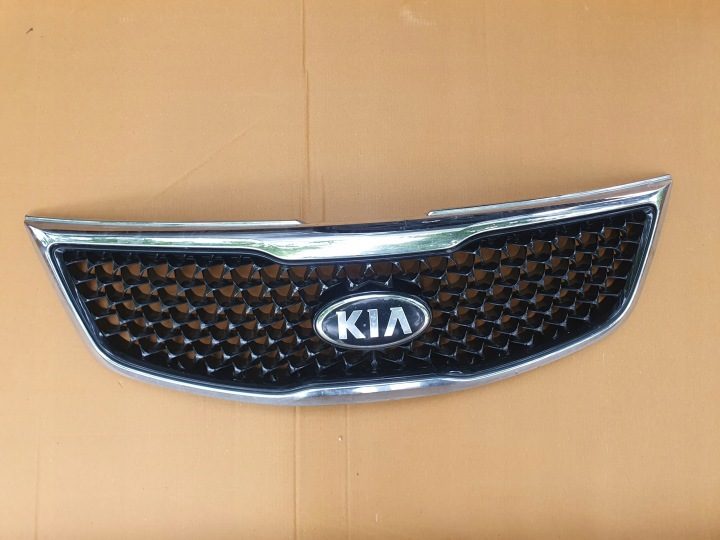 Решетка радиатора KIA SPORTAGE III 3 2014 год DOKŁADNE ФОТО CHROMU I СРЕДСТВА, фото 1