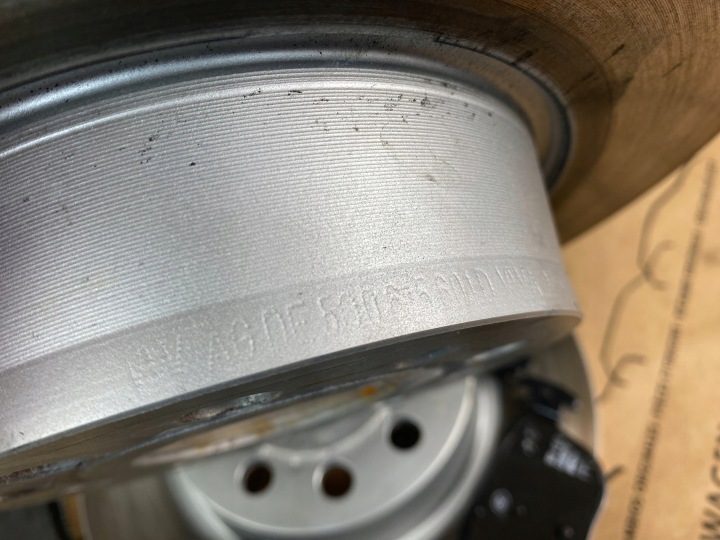 GD VW GOLF VIII ДИСКИ ТОРМОЗНЫЕ КОЛОДКИ ЗАДНИЕ 5Q0615601D ОРИГ. 5 л.с., фото 5