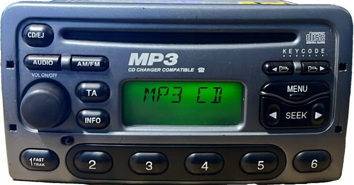 Автомагнитола Ford TRANSIT MONDEO FOCUS GALAXY 1-DIN, фото 1