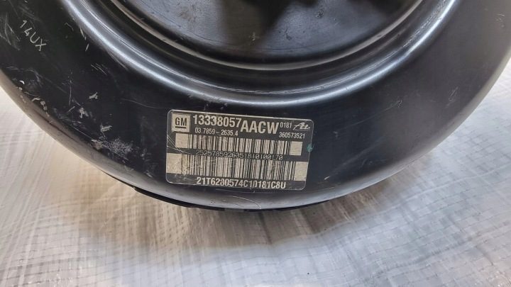 ВАКУУМНЫЙ УСИЛИТЕЛЬ ГЛАВНЫЙ ТОРМОЗНОЙ ЦИЛИНДР OPEL ASTRA J IV 13338057, фото 4