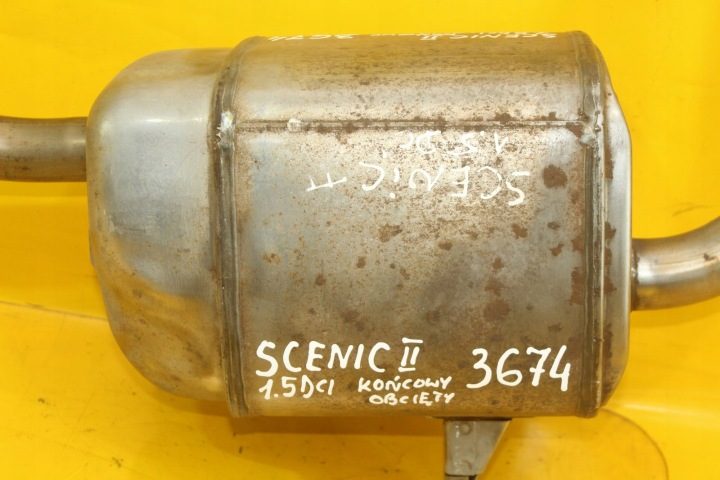 ЗАДНИЙ ГЛУШИТЕЛЬ RENAULT SCENIC II 1.5 DCI 8200023538H, фото 7