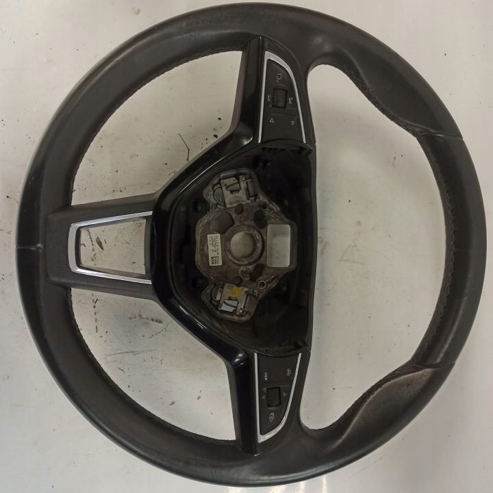 SKODA OCTAVIA III РЕСТАЙЛИНГ РУЛЬ КОЖА МУЛЬТИФУНКЦИОНАЛЬНАЯ 5E0419091BQ, фото 2