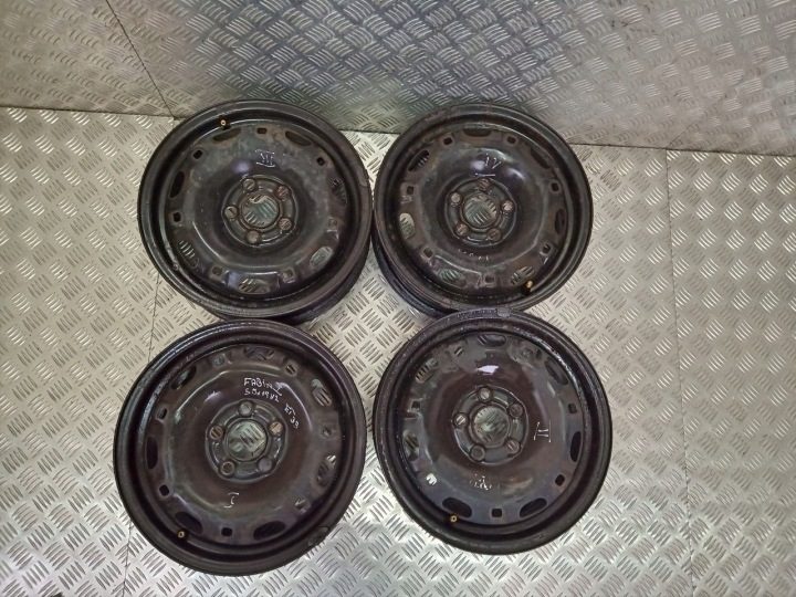 4× Штампованный диск Skoda OE 5.0" x 14" 5x112, фото 1