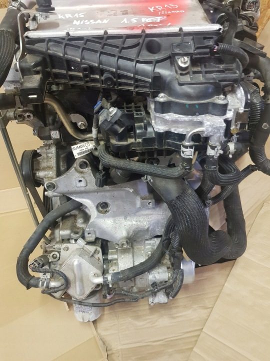 NISSAN QASHQAI J12 X-TRAIL T33 1.5 ГИБРИД 2024 KR15 ДВИГАТЕЛЬ В СБОРЕ КОМПЛ., фото 4