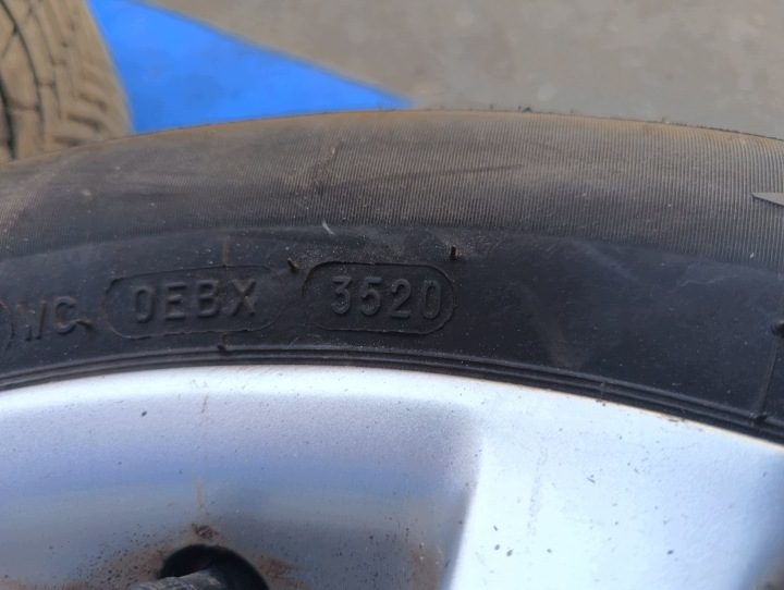 КОЛЕСА ЛИТЫЕ ДИСКИ ШИНЫ КОМПЛЕКТ MAZDA 5 I 05-10r., фото 7