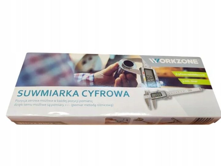 Штангенциркуль электронный Workzone 500 мм, фото 1