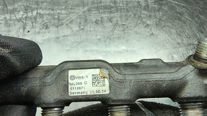 VW AUDI SKODA 2.0 TDI ТОПЛИВНАЯ РАМПА ДАТЧИКИ 04L089G, фото 3