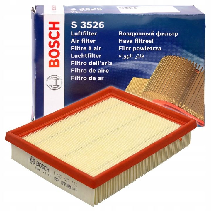 Bosch 1457433526 воздушный фильтр автомобильного S3526, фото 1