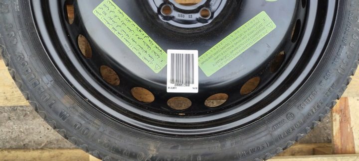 ДОКАТКА ЗАПАСКА AUDI A4 B8 A5 8T 125/70 4J R19 5X112 8K0601027D, фото 2