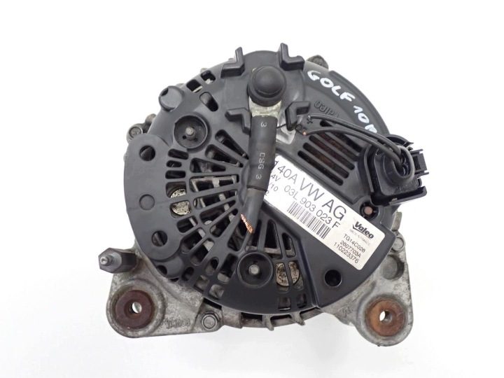 Генератор оригинал 03L903023K Seat Leon II VW Golf VI 1.6 TDI CAY 10 г., фото 4