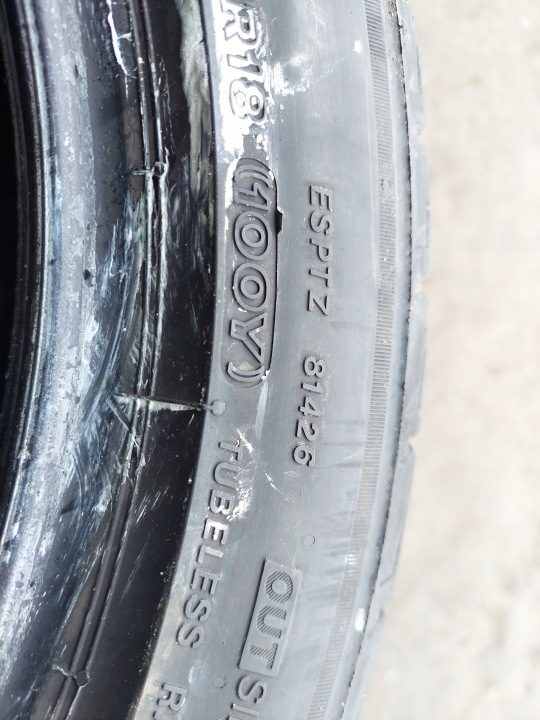 Шина летняя Bridgestone Potenza Sport 245/45R18 100 Y защита диска, усилитель (XL), фото 9
