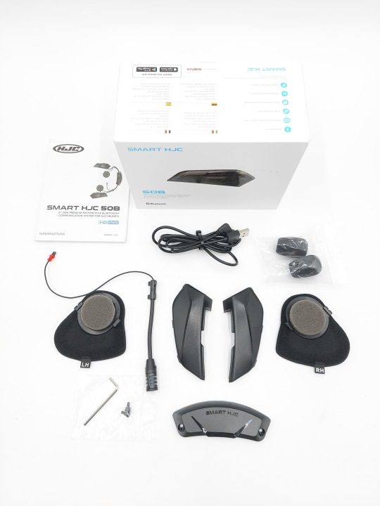 Интерком HJC Smart 50B 2 generacji черный, фото 3