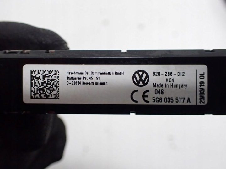 УСИЛИТЕЛЬ АНТЕННА 5G6035577A VW GOLF VII 19 г., фото 4