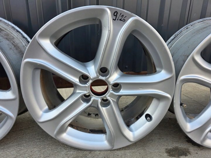 4× Литой диск Audi OE A3 A4 A5 A6 A7 Q5 7.5" x 17" 5x112 ET 45, фото 4