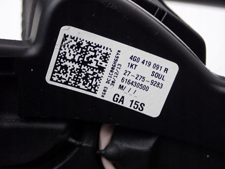 РУЛЬ МУЛЬТИФУНКЦИОНАЛЬНЫЙ КОЖА 616430600E 4G0419091R AUDI A1 8X 14 г., фото 9