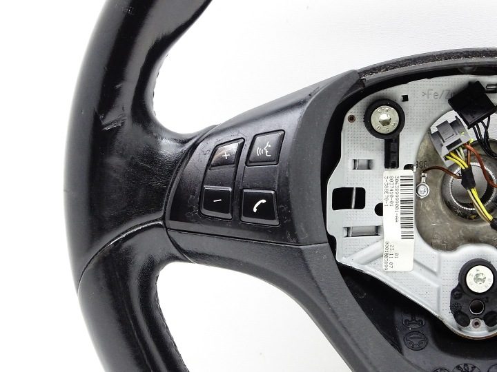 РУЛЬ МУЛЬТИ ЧЕРНЫЙ КОЖА M ПАКЕТ BMW X5 E70 8037410, фото 3