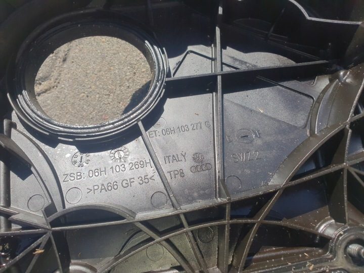КРЫШКА ГРМ A6 C7 A3 8P Q5 A4 B8 A5 8T 1.8 2.0 TFSI 06H103269H, фото 4