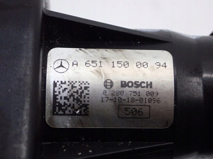 ПРИВОД ЗАСЛОНОК КОЛЛЕКТОРА A6511500094 MERCEDES C-КЛАСС W205 C250 2.2 CDI 18 г., фото 5