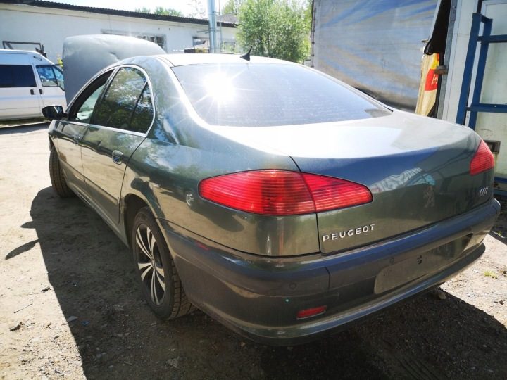 Peugeot 607 Фланец системы охлаждения (крышка корпуса термостата системы c, фото 8