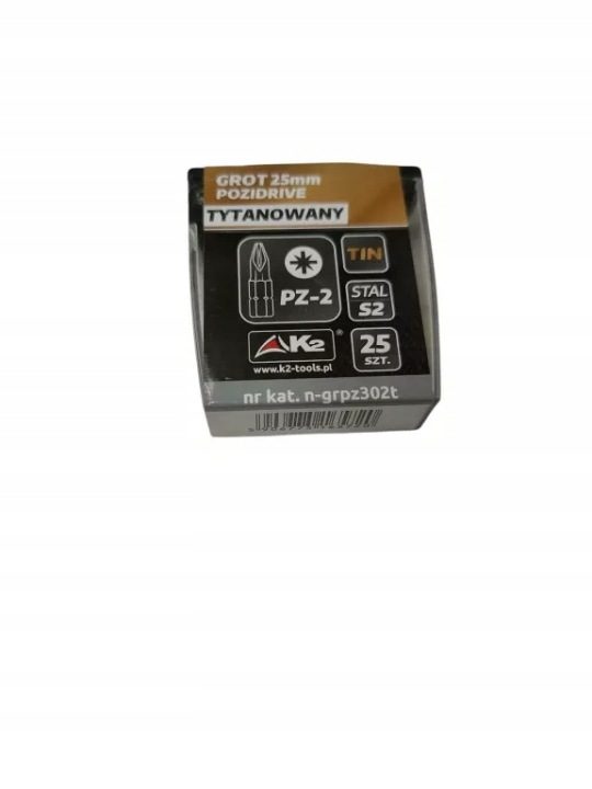 BiT лезвие наконечник Pozidrive PZ-2 PZ2 25 мм PRO, фото 1