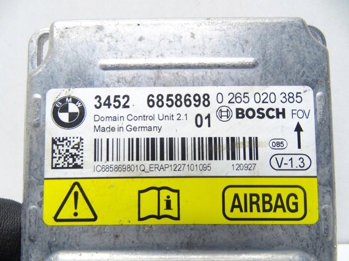 Блок управления Airbag подушек безопасности 6858698 BMW F30 F31, фото 4