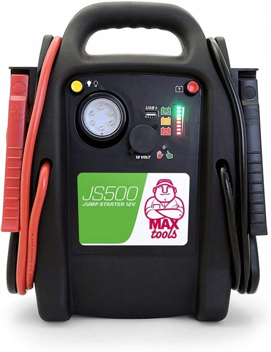 MAXTOOLS JS500 2200A 22Ah Повербанк для АКПП и Transporterów 12V, фото 1