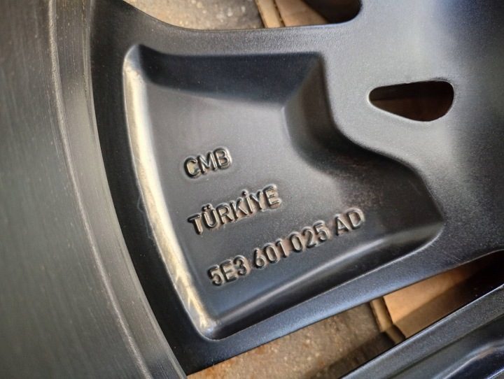 Литой диск Skoda OE 5E3601025AD 7.5" x 18" 5x112 ET -48, фото 4