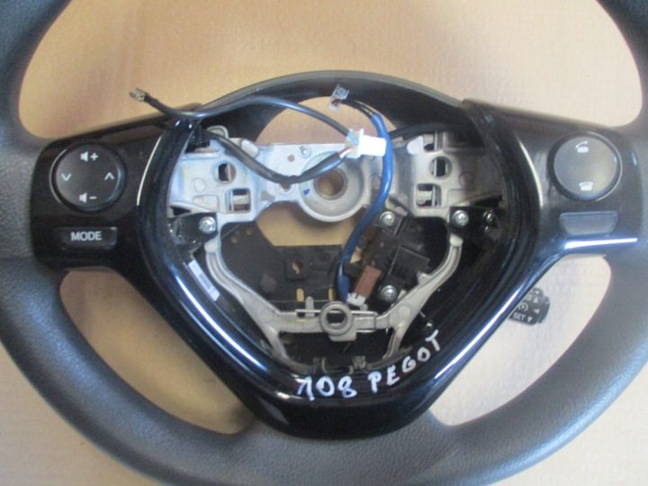 РУЛЬ PEUGEOT 108 CITROEN C1 AYGO II КОЖА, фото 2