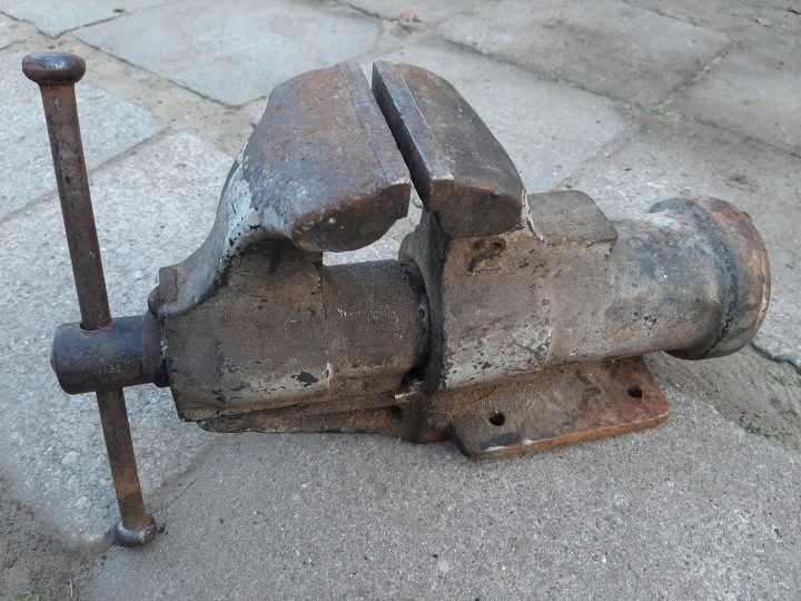 Тиски maszynowe 003 niemieckie 120 мм, фото 6