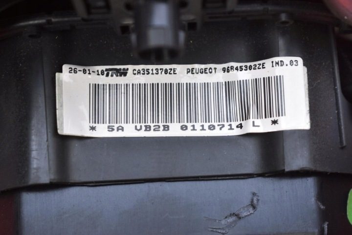ПОДУШКА БЕЗОПАСНОСТИ ВОЗДУШНАЯ ВОДИТЕЛЯ 96845302ZE PEUGEOT 5008 1 I 09-13, фото 9