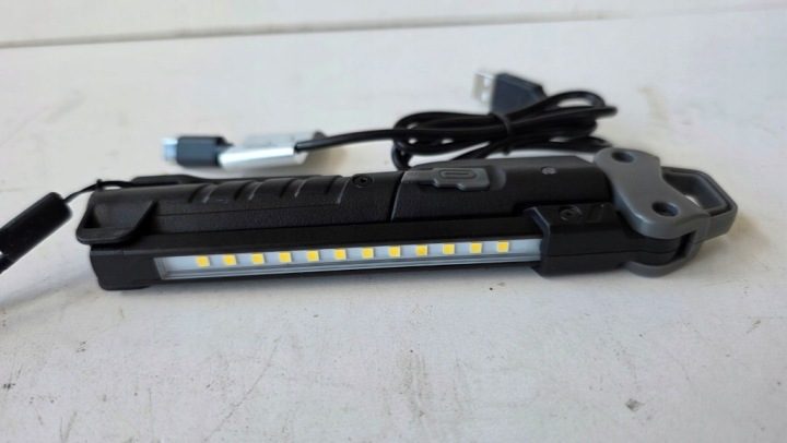 ЛАМПА ПЕРЕНОСНАЯ LED ФОНАРИК МАГНИТ 270° USB 5 РЕЖИМОВ МОЩНЫЙ, фото 4