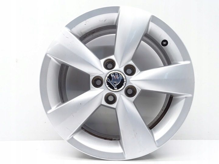ДИСК КОЛЕСО ЛИТОЙ ДИСК R15 SKODA RAPID I 5J FABIA III 5X100 6J ET38 5JA601025, фото 3