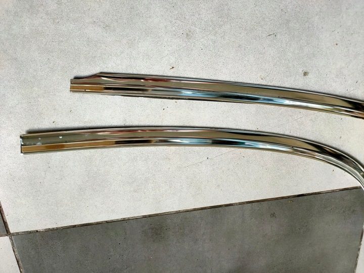 Молдинг хром крышки softtopu Mercedes 107, фото 3