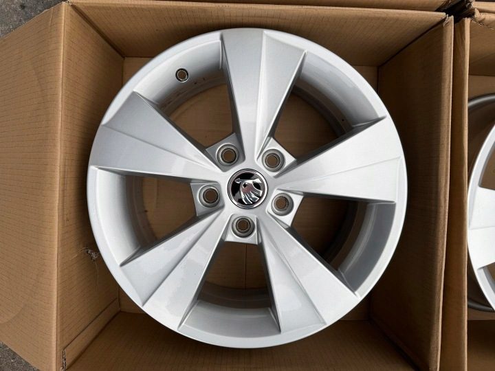 4× Литой диск Skoda OE 6.5" x 16" 5x112 ET 46, фото 4