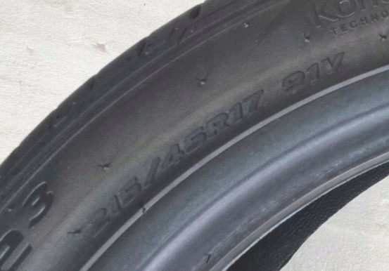 Шина летняя Hankook Ventus Prime3 K125 215/45R17 91 В усилитель (XL), фото 14