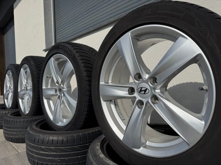 ЗИМА R17 HYUNDAI I30,I40,IX20,KONA,IONIQ,KIA CEED,FORTE,VENGA,SOUL, TPMS, фото 1