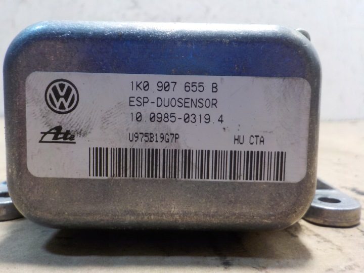 Модуль датчик ESP Volkswagen VW Golf V 2004-2010 1K0907655B, фото 4