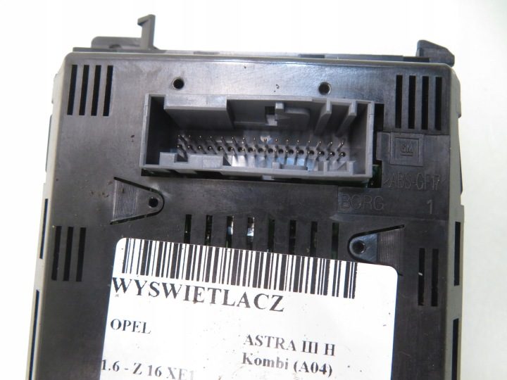 МАГНИТОЛА CD30 OPEL ASTRA III H 13154304 7643103310 13111165, фото 4