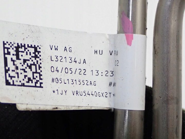 ШЛАНГ ТРУБКА ВАКУУМА DPF 05L131552AG SKODA KODIAQ 2.0 TDI DTS 23 г., фото 6