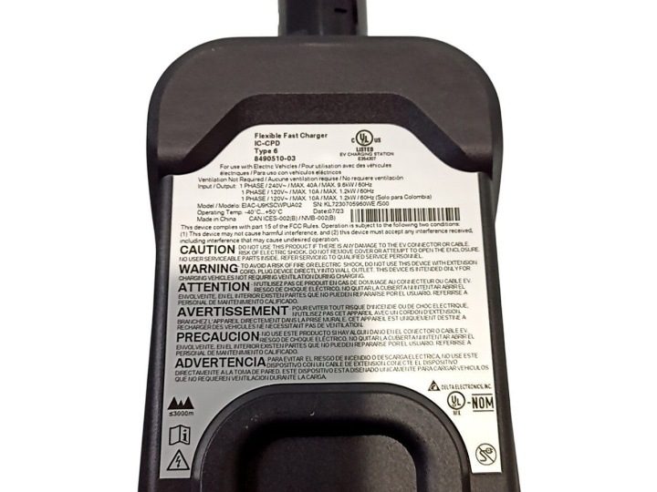 Кабель для зарядки электромобиля BMW X3 G01 61445B4D677, фото 5