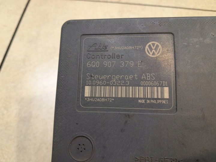 НАСОС ABS VW POLO IV 9N 6Q0614117C 6Q0907379E, фото 7