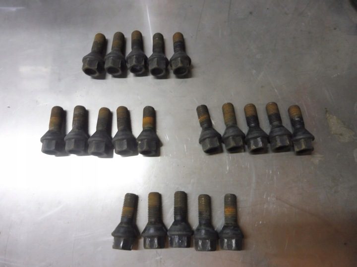 BMW БОЛТ КОЛЕСА ШПИЛЬКА ЧЕРНАЯ ОРИГИНАЛЬНАЯ STOŻEK БОЛТА КОЛЕС M12X1,5 6781150, фото 1