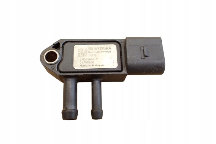 ДАТЧИК ДАВЛЕНИЯ ВЫХЛОПНЫХ ГАЗОВ 27DPS090-01 01750706 OE, фото 1