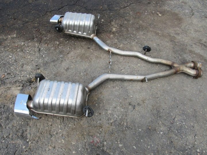 ГЛУШИТЕЛИ KOŃCOWE ВЫХЛОПА Mercedes-Benz SLK R171 171 3.5 V6 A1714910201, фото 3
