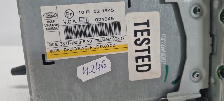 Автомагнитола Ford 6000CD 2-DIN, фото 9