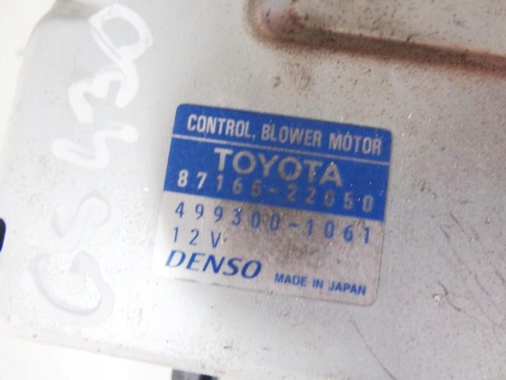 Lexus GS 430 MK2 02 г. рестайлинг модуль 87166-22050, фото 3
