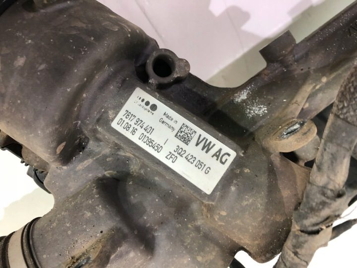 РУЛЕВАЯ РЕЙКА КОМПЛЕКТ VW PASSAT B8 3Q2423051G UK !, фото 2
