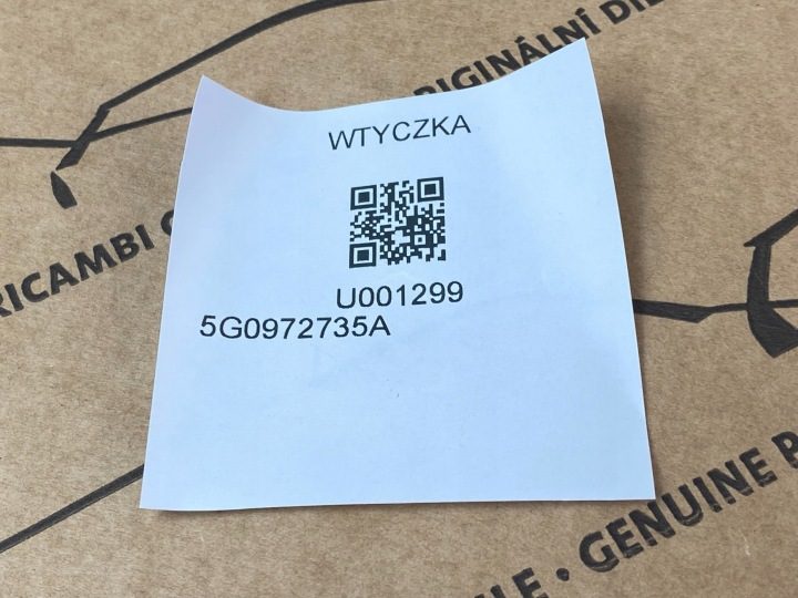 GD VW AUDI SKODA SEAT РАЗЪЕМ 5G0972735A ОРИГИНАЛЬНЫЙ, фото 5