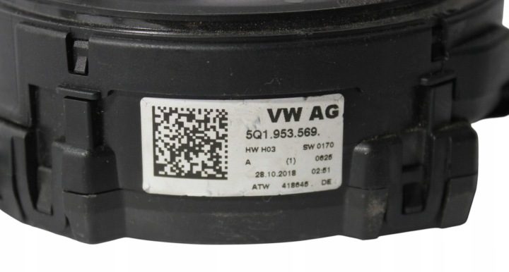 VW AG ШЛЕЙФ ДАТЧИК УГЛА ПОВОРОТА РУЛЯ 5Q1953569, фото 5
